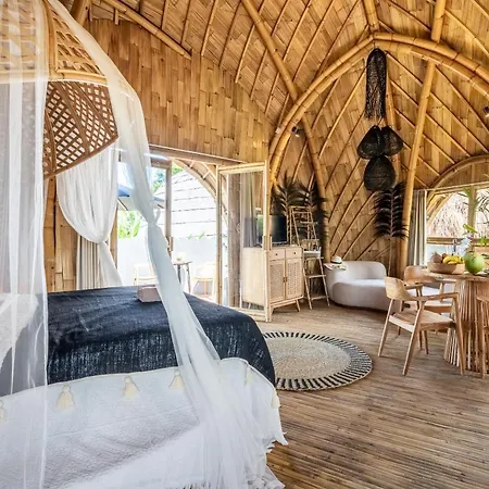 Noon Bamboo Villas Badung  Room photo