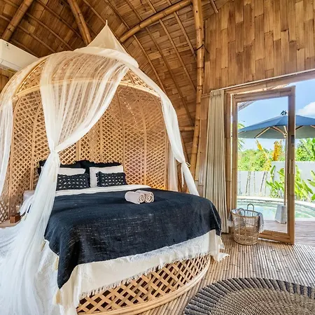 Noon Bamboo Villas Badung  Room photo